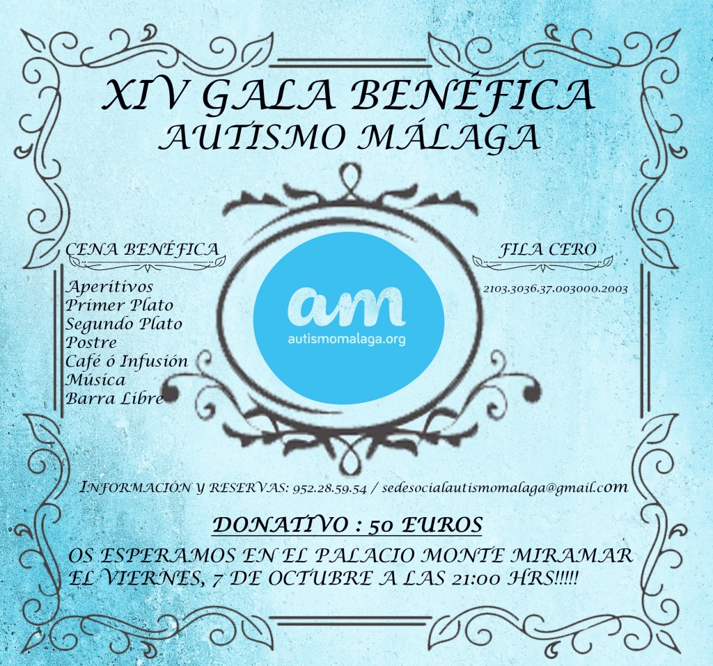 Cartel Gala Benéfica