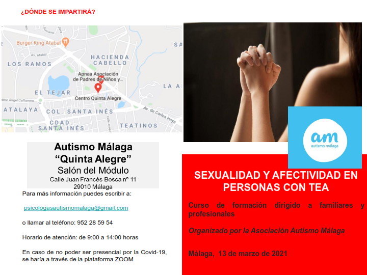 Sexualidad y afectividad en personas con TEA.