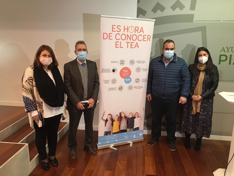 La Diputación vuelve a colaborar con la Asociación Autismo Málaga para desarrollar una campaña de concienciación en Pizarra.